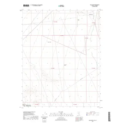 2018 Map of Gold Center, 2018 Print