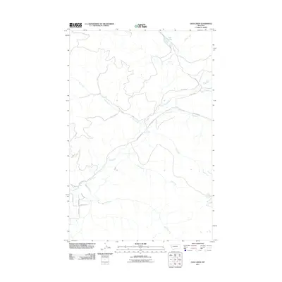 2011 Map of Gold Creek, 2011 Print