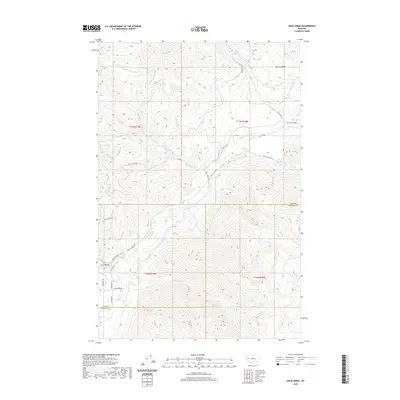 2020 Map of Gold Creek, 2020 Print