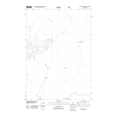 2011 Map of Gold Fork Rock, 2011 Print