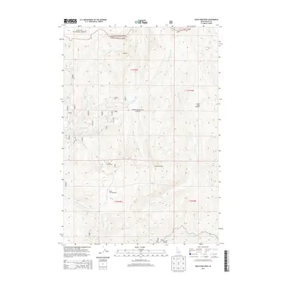 2013 Map of Gold Fork Rock, 2013 Print