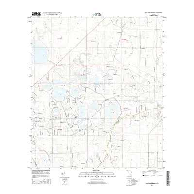 2015 Map of Gold Head Branch, 2015 Print