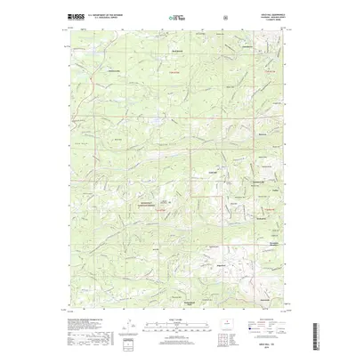 2019 Map of Gold Hill, 2019 Print