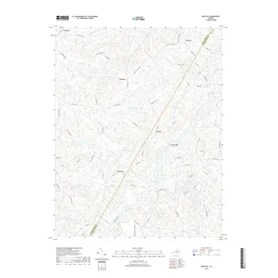 2019 Map of Gold Hill, 2019 Print