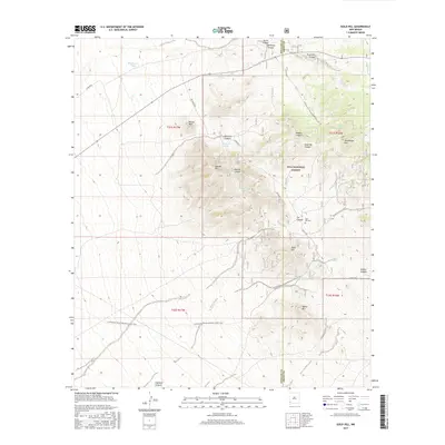 2017 Map of Gold Hill, 2017 Print