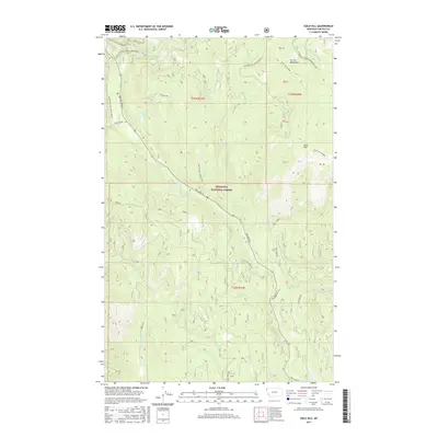 2017 Map of Gold Hill, 2017 Print
