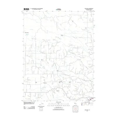 2012 Map of Gold Hill, 2012 Print