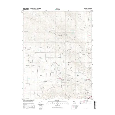 2015 Map of Gold Hill, 2015 Print