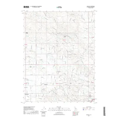 2018 Map of Gold Hill, 2018 Print