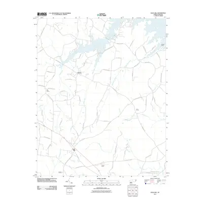 2011 Map of Gold Hill, 2011 Print
