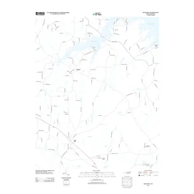 2013 Map of Gold Hill, 2013 Print