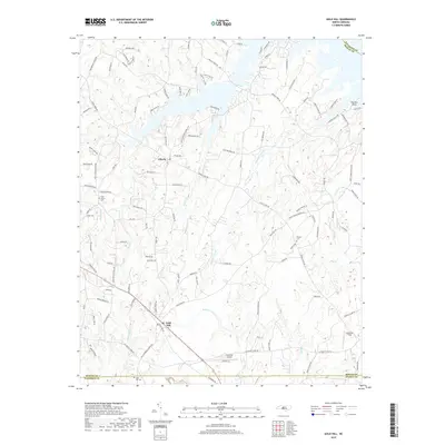 2019 Map of Gold Hill, 2019 Print