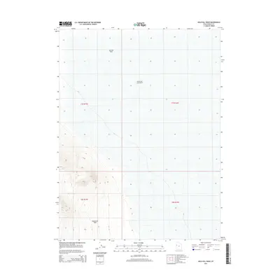 2014 Map of Gold Hill Wash, 2014 Print