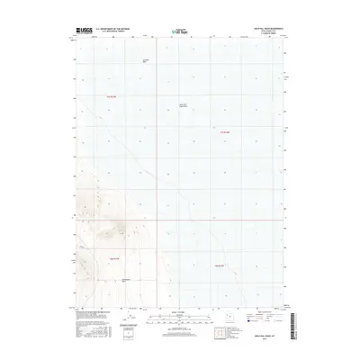 2017 Map of Gold Hill Wash, 2017 Print