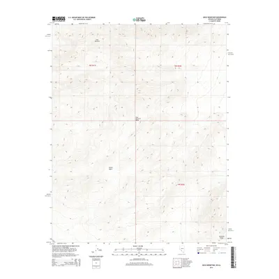 2014 Map of Gold Mountain, 2014 Print