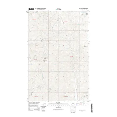 2014 Map of Gold Mountain, 2014 Print