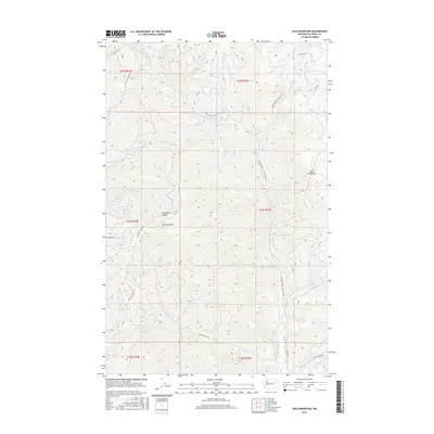2017 Map of Gold Mountain, 2017 Print