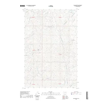 2020 Map of Gold Mountain, 2020 Print