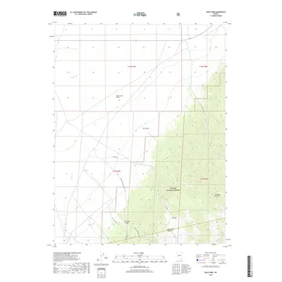 2018 Map of Gold Park, 2018 Print