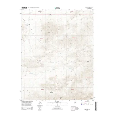 2014 Map of Gold Point, 2014 Print