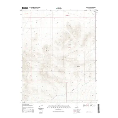 2014 Map of Gold Point SW, 2014 Print