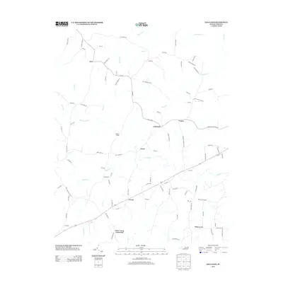 2013 Map of Gold Sand, 2013 Print