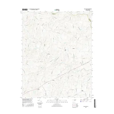 2016 Map of Gold Sand, 2016 Print