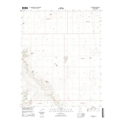 2014 Map of Gold Spring, 2014 Print