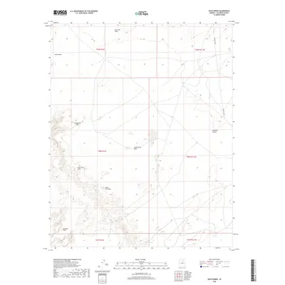 2018 Map of Gold Spring, 2018 Print