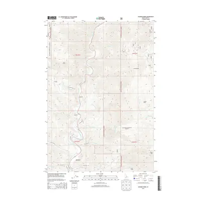 2013 Map of Goldbug Ridge, 2013 Print