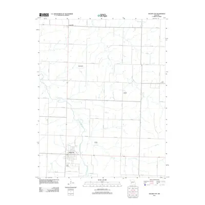 2011 Map of Golden City, 2011 Print