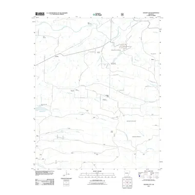 2011 Map of Golden City, 2011 Print