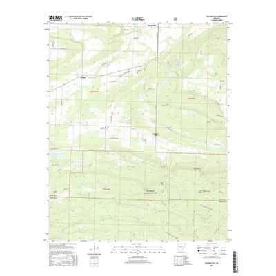2017 Map of Golden City, 2017 Print