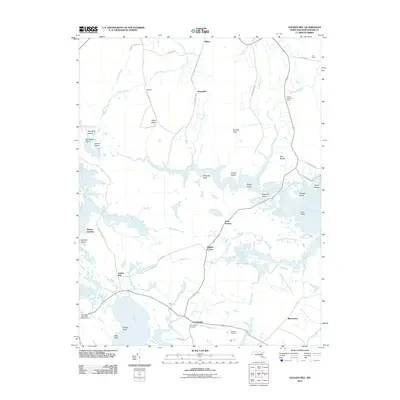 2011 Map of Golden Hill, 2011 Print
