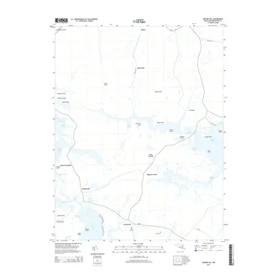2014 Map of Golden Hill, 2014 Print