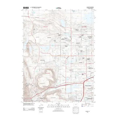 2013 Map of Golden, 2013 Print