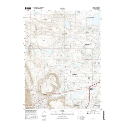 2016 Map of Golden, 2016 Print