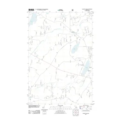 2011 Map of Golden Lake, 2011 Print