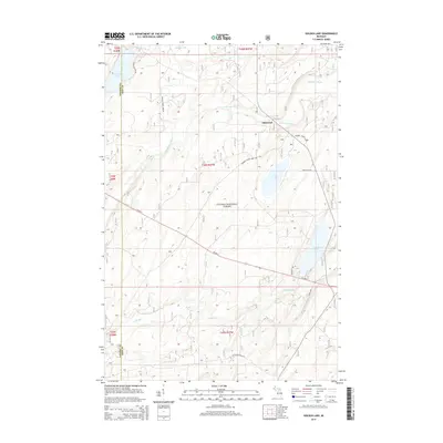 2014 Map of Golden Lake, 2014 Print