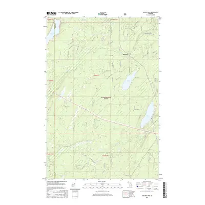 2017 Map of Golden Lake, 2017 Print