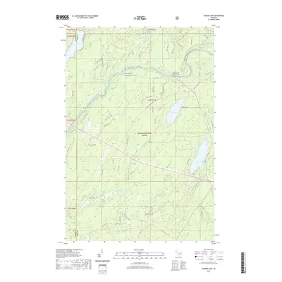 2019 Map of Golden Lake, 2019 Print