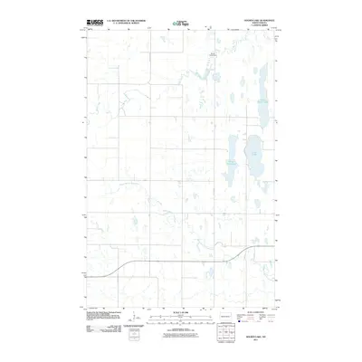 2011 Map of Golden Lake, 2011 Print