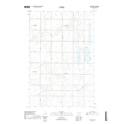 2018 Map of Golden Lake, 2018 Print