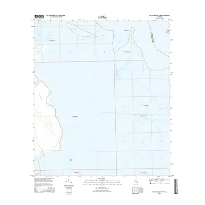 2015 Map of Golden Meadow Farms, 2015 Print