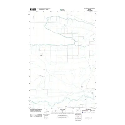 2011 Map of Golden Ridge, 2011 Print