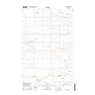 2014 Map of Golden Ridge, 2014 Print