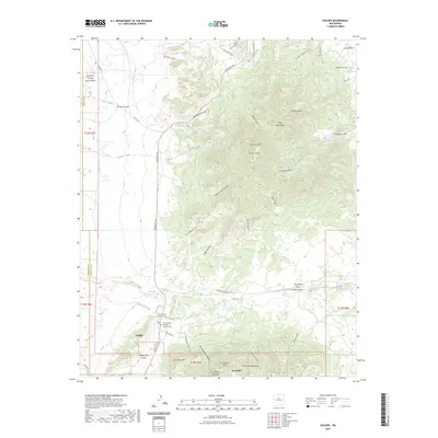 2023 Map of Golden, 2023 Print