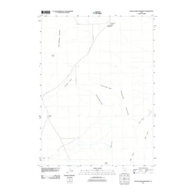 2011 Map of Golden Spike Monument, 2011 Print