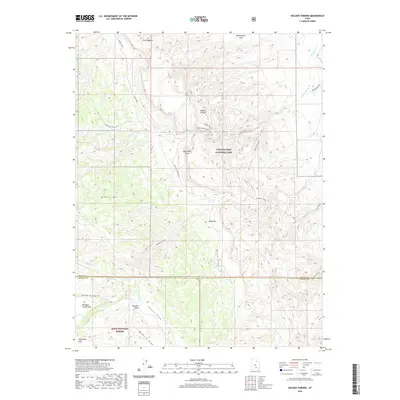 2020 Map of Golden Throne, 2020 Print