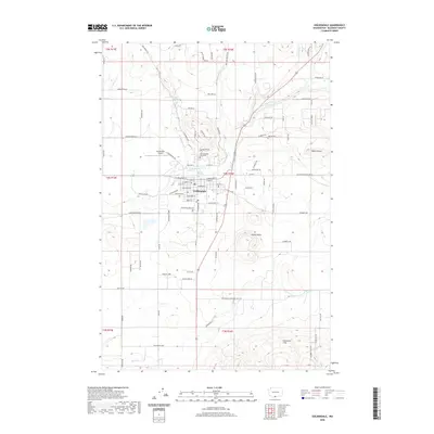 2020 Map of Goldendale, 2020 Print